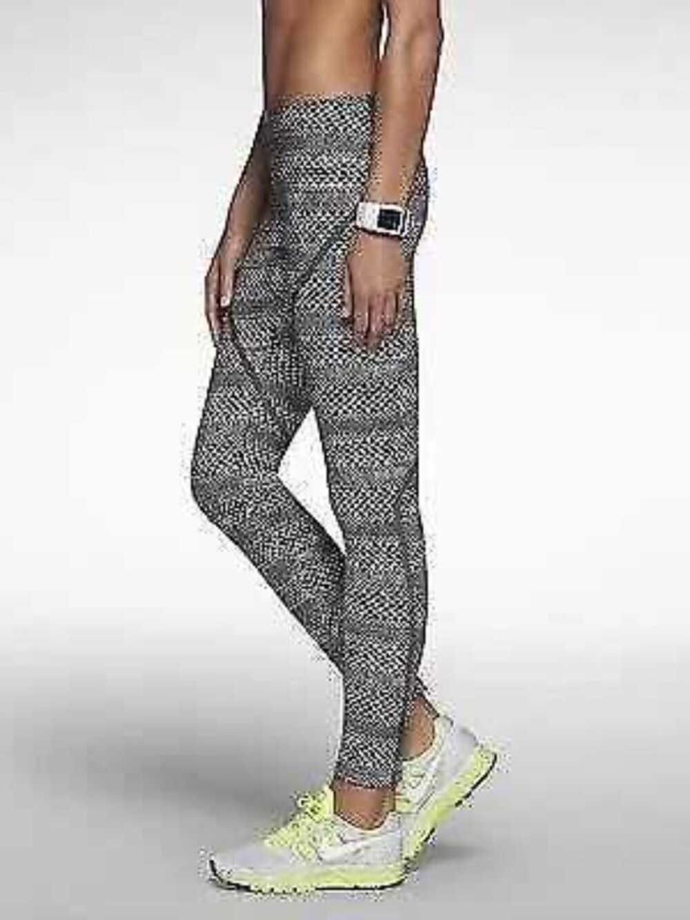 Women's Nike Epic Lux Geometric Flash Running Tights Size ST